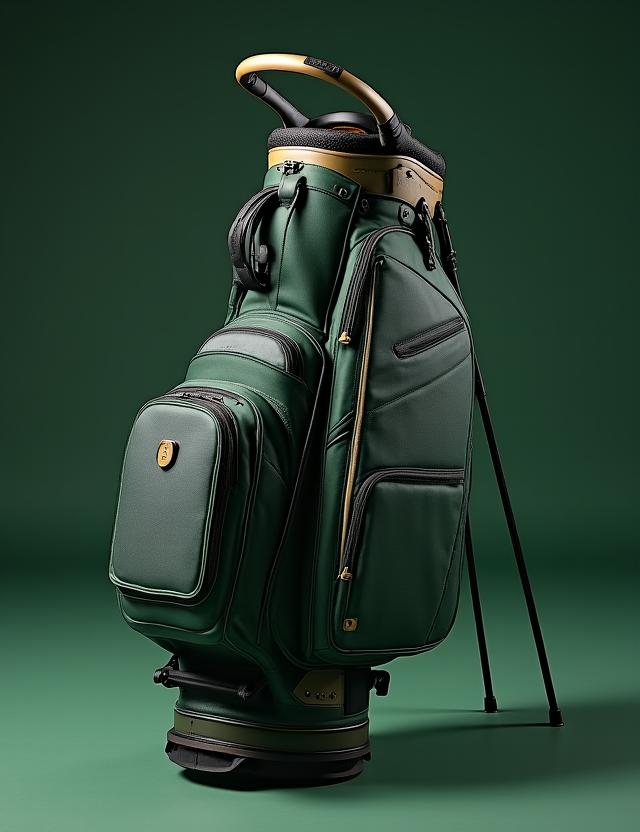 軽量テキスタイルキャディバッグ